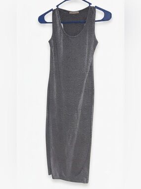 Sleeveless Grey Tank Dress